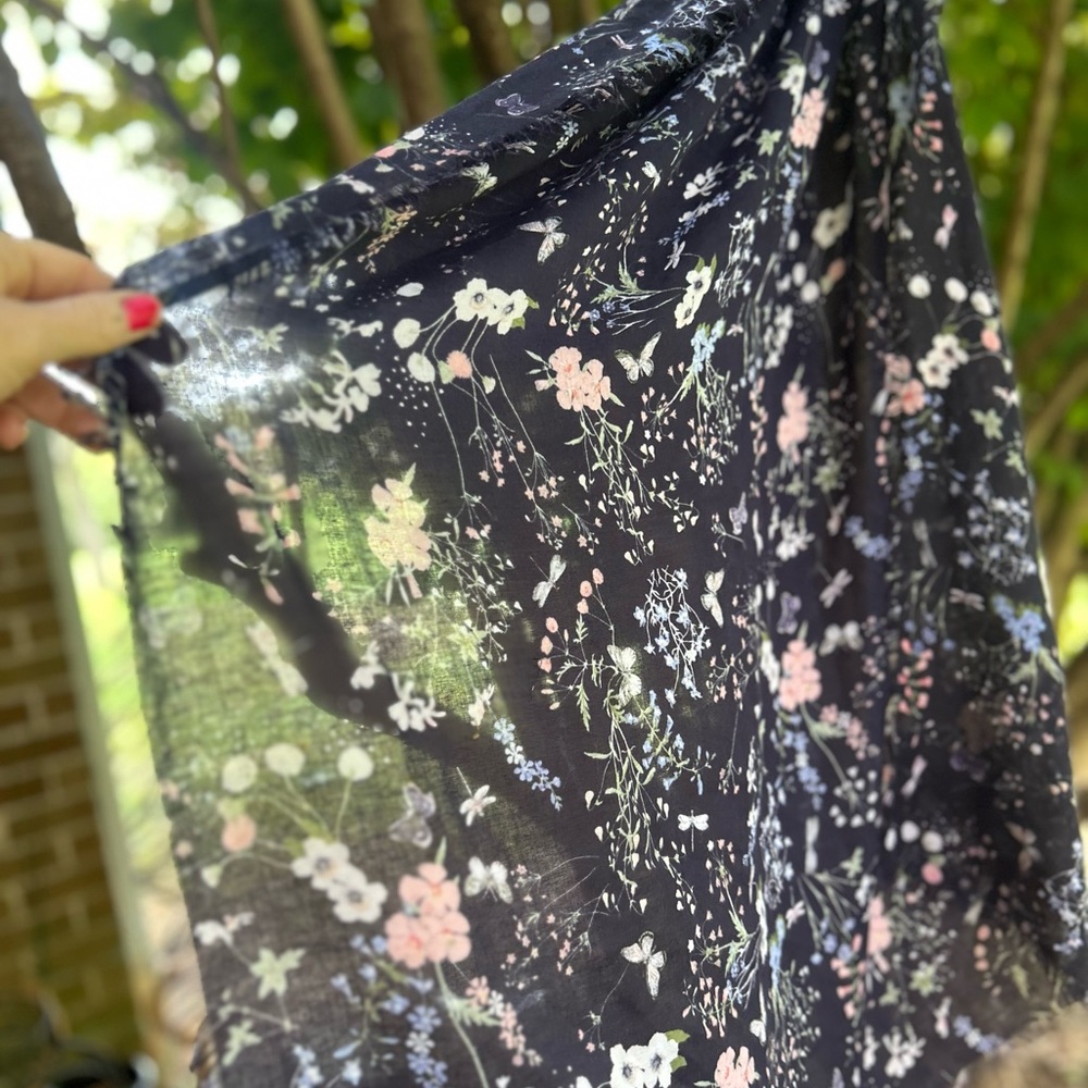Floral Scarf - Picture 5 of 5